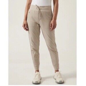 ATHLETA Trekkie North Jogger Pant Ecru Khaki Women’s 14P